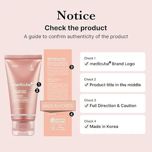 Medicube Pink Therapy Collagen Night Wrapping Face Mask