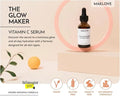 MAELOVE Hydrating Facial Serum with Vitamins C, E, Ferulic Acid and Hyaluronic Acid -1 Fl Oz/30ML ( pack of 2 )
